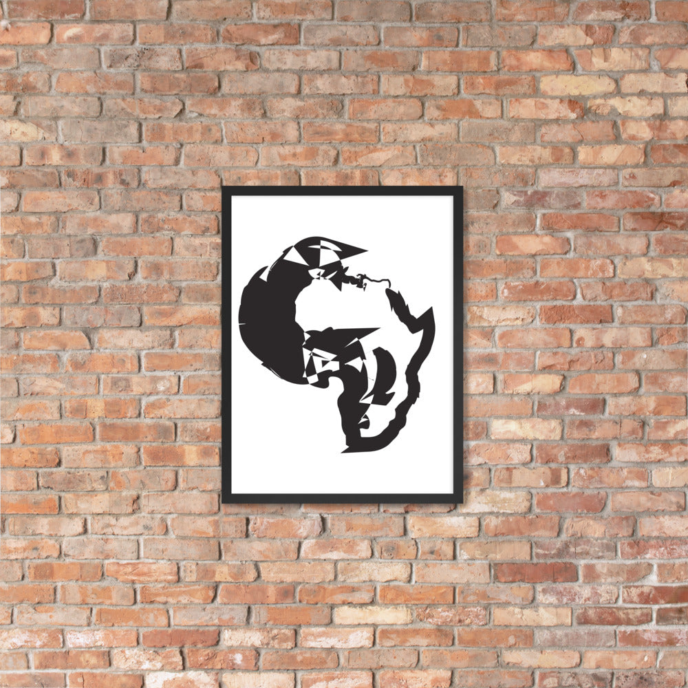 Mohawk Africa (Framed)