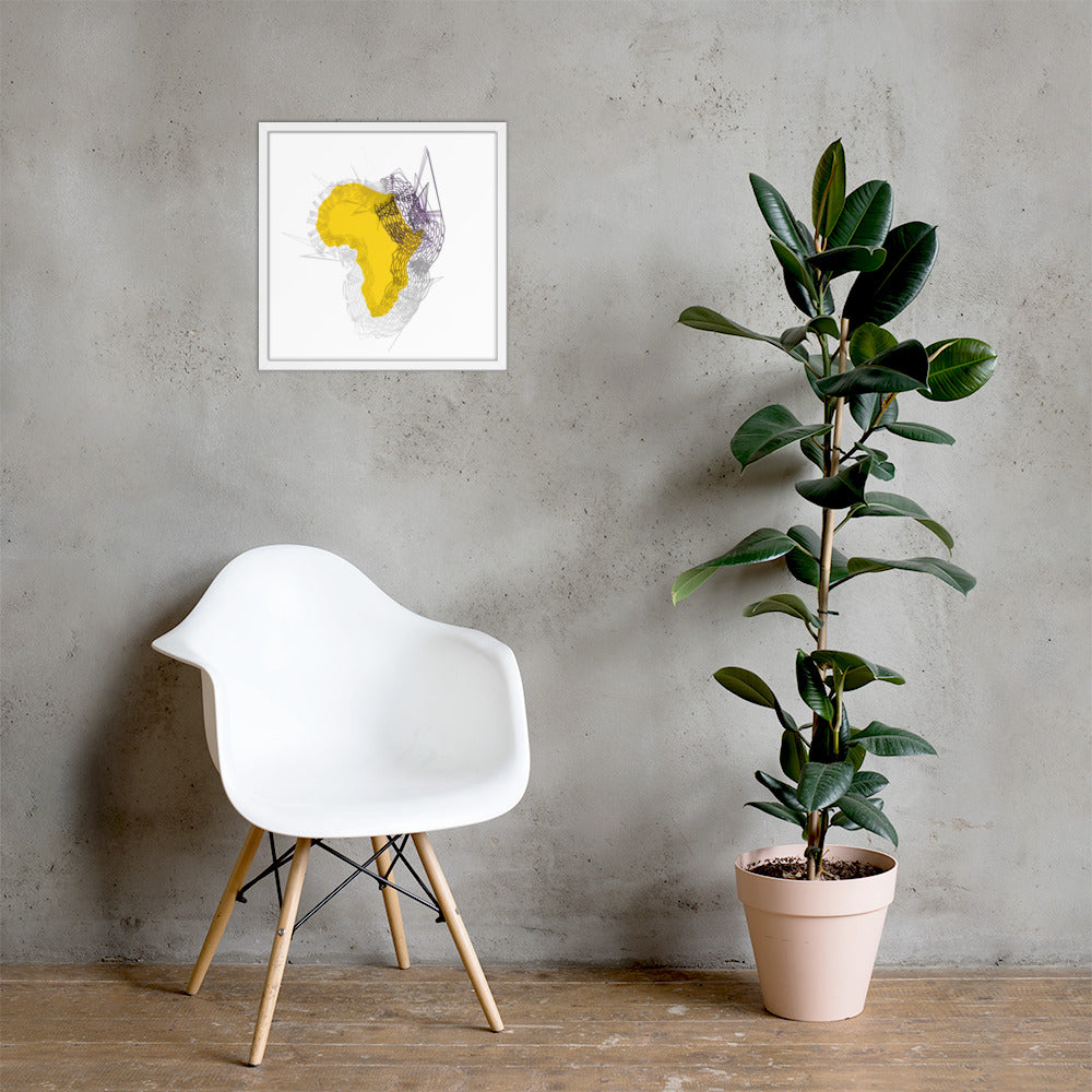 New Africa Framed