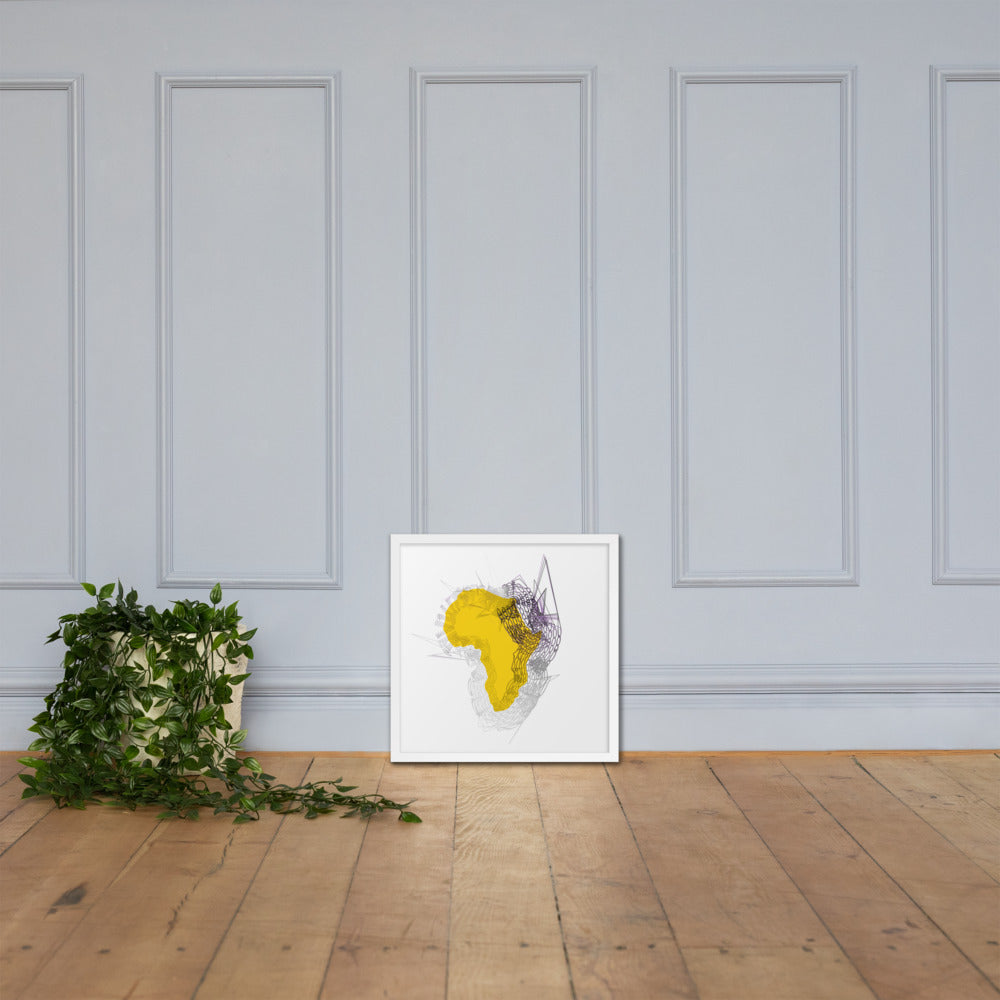 New Africa Framed