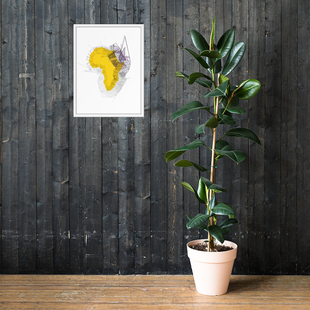 New Africa Framed