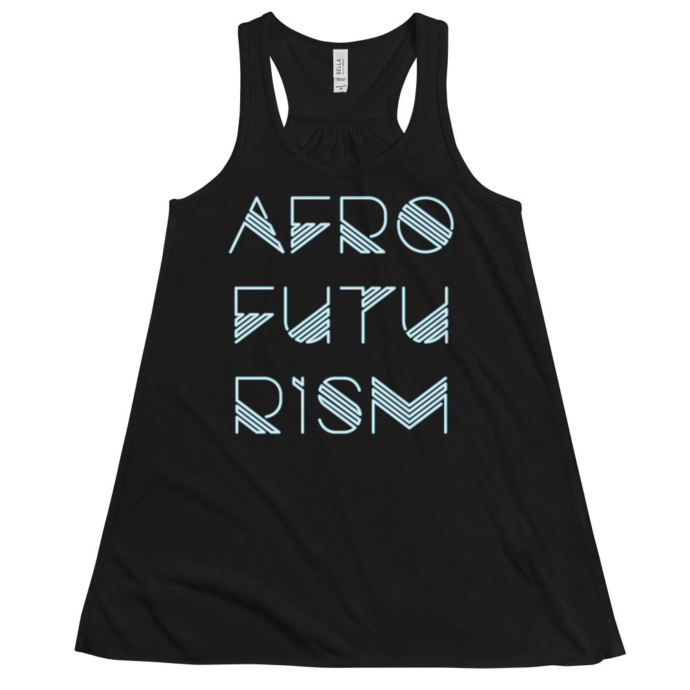 Afrofuturism Women's Flowy Racerback Tank