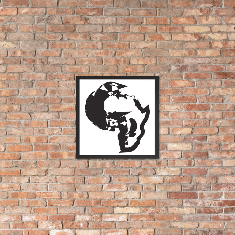 Mohawk Africa (Framed)