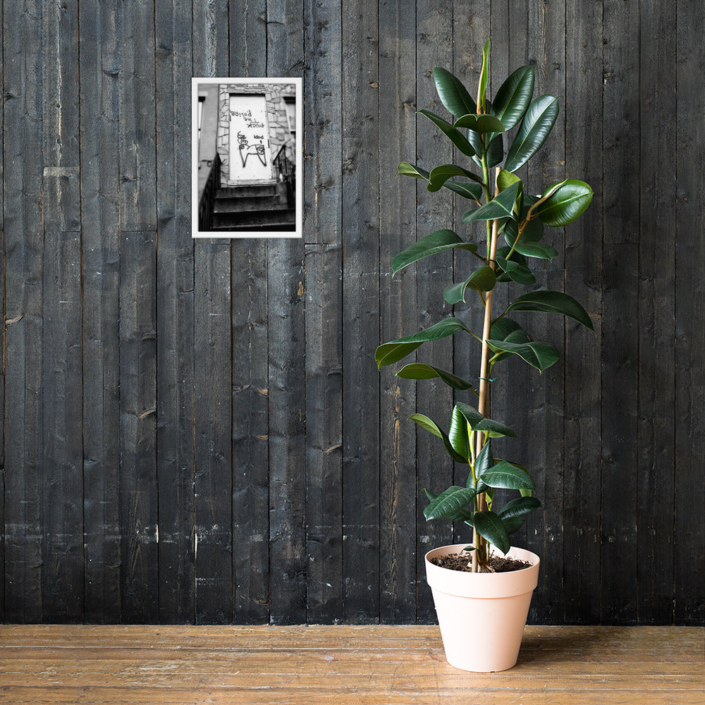 Notes Left By the Neighbors (Framed)