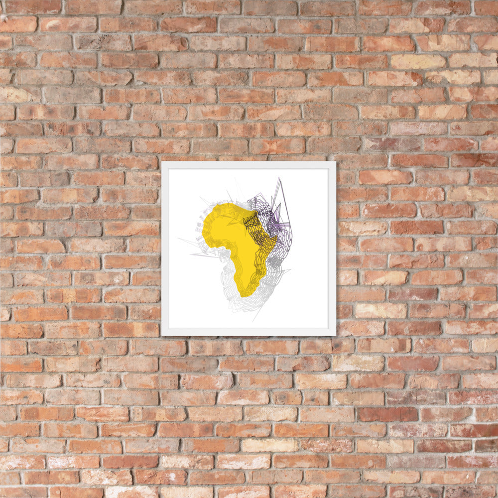 New Africa Framed
