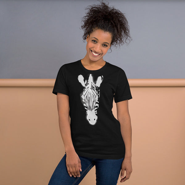 Unisex Moon Zebra T-Shirt