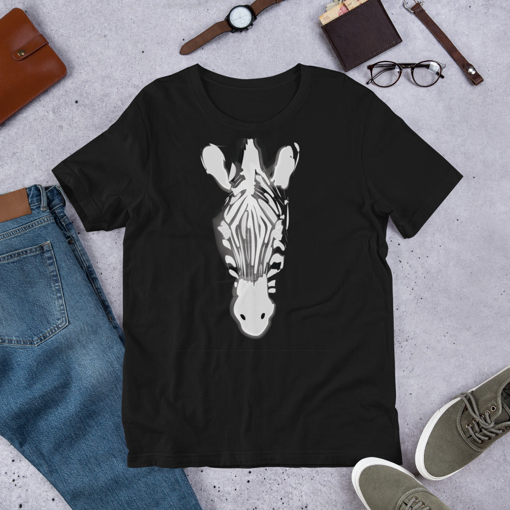 Unisex Moon Zebra T-Shirt