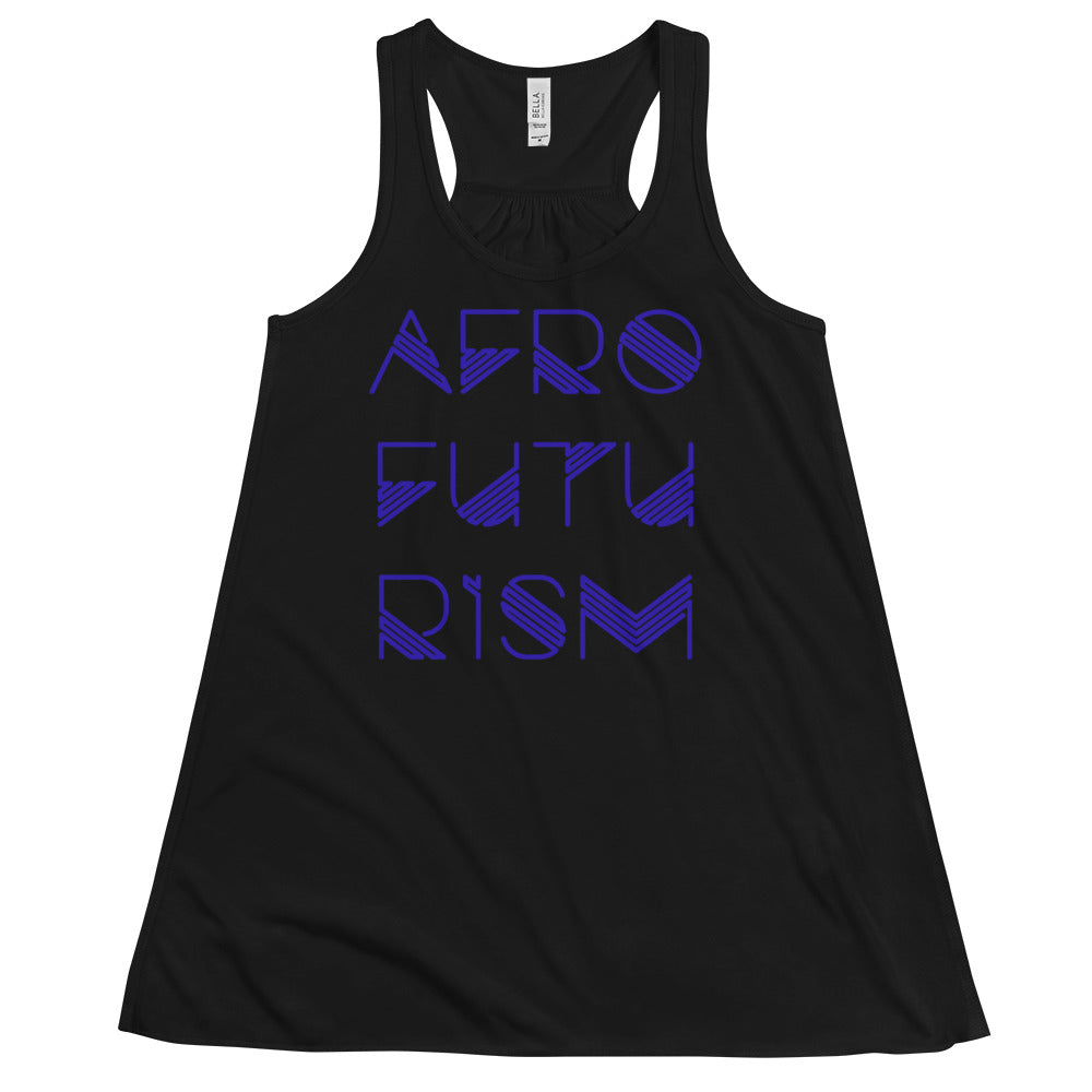 Afrofuturism Women's Flowy Racerback Tank