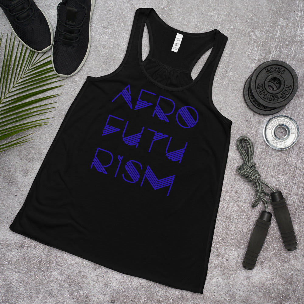 Afrofuturism Women's Flowy Racerback Tank
