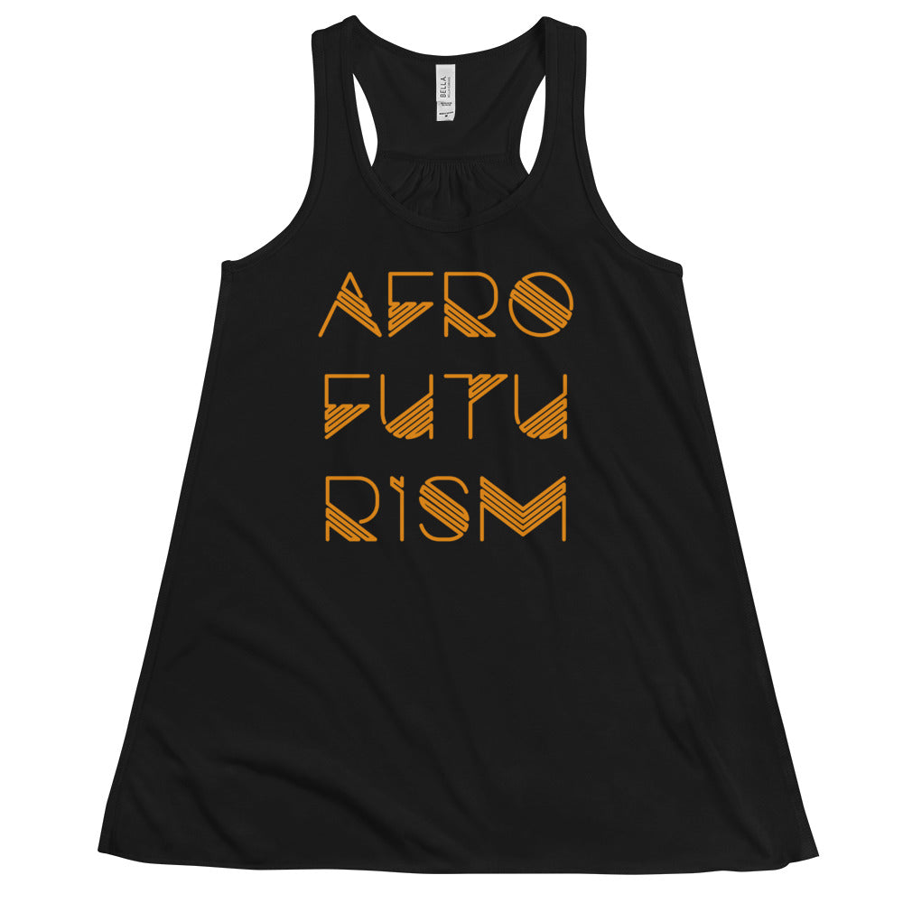 Afrofuturism Women's Flowy Racerback Tank