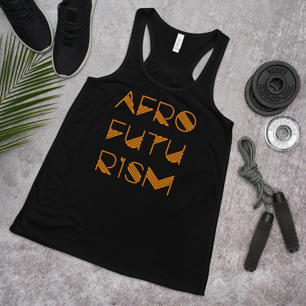 Afrofuturism Women's Flowy Racerback Tank