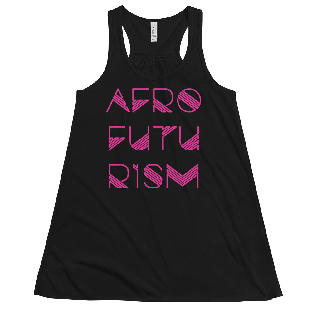 Afrofuturism Women's Flowy Racerback Tank