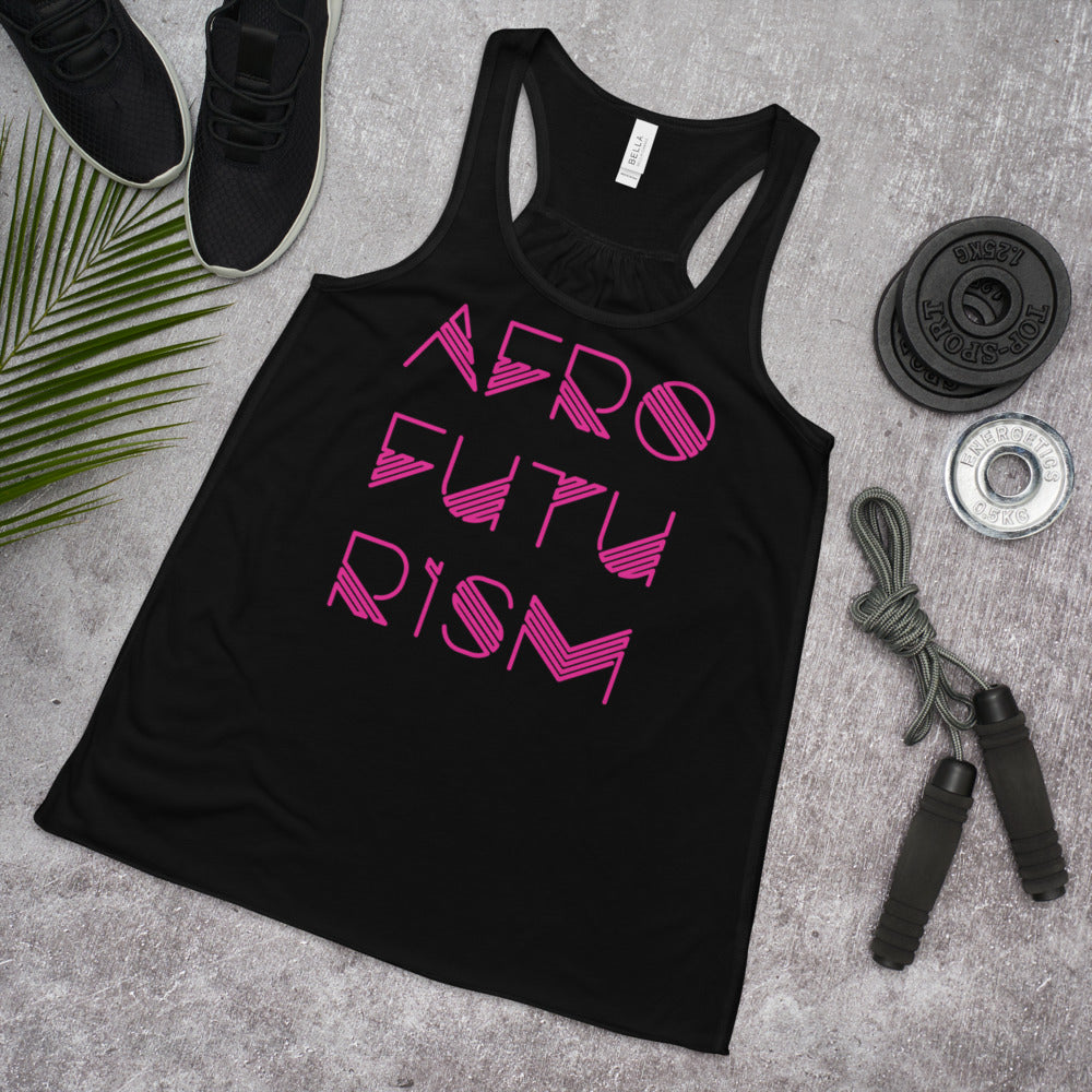 Afrofuturism Women's Flowy Racerback Tank